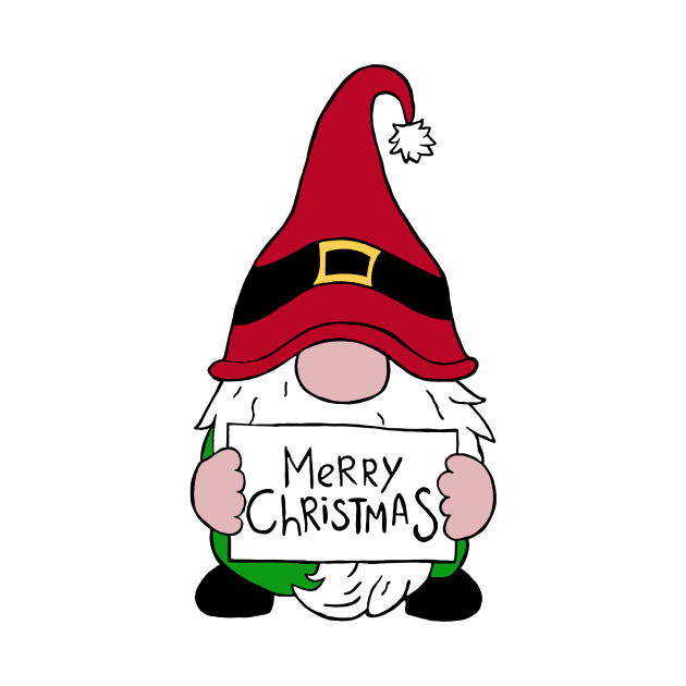 Christmas gnome by shellTs