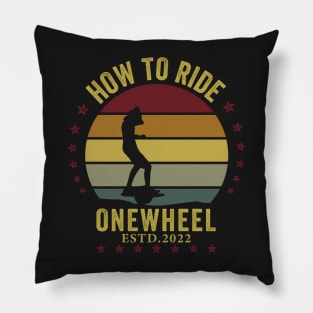 how to ride onewheel 2022 - Onewheel style Pillow