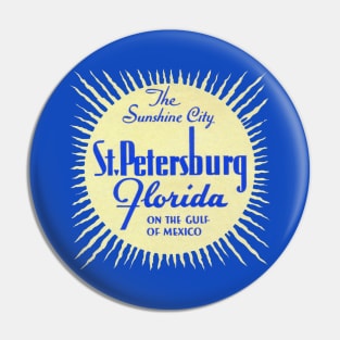 1960s St. Petersburg Florida Pin