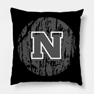 Letter N Pillow