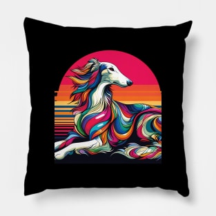 Beatuiful borzoi. I love borzois. Pillow