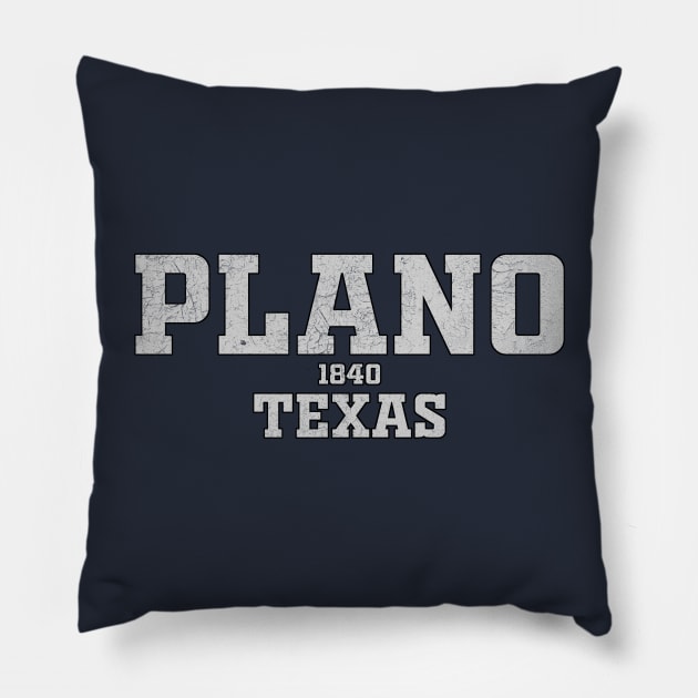 Plano Texas Pillow by RAADesigns