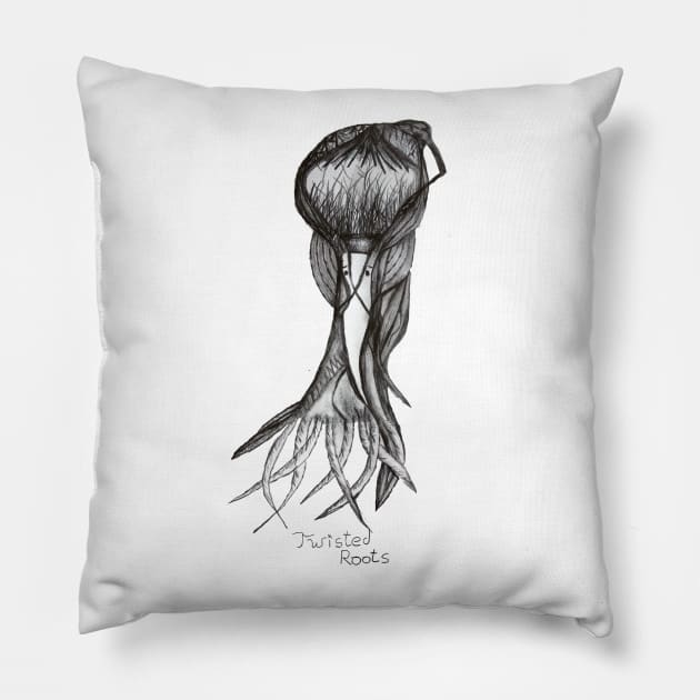 Twisted Roots Pillow by IanWylie87