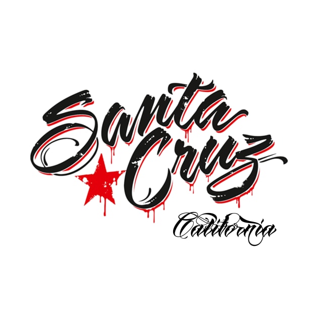 Santa Cruz Tattoo by ZombeeMunkee