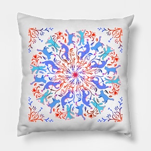 Cats Mandala Pillow