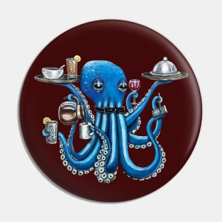 "OctoServer" - OctoKick collection Pin