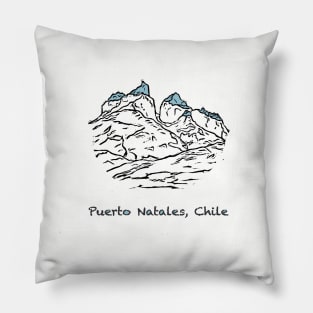 Torres del Paine cuernos Pillow