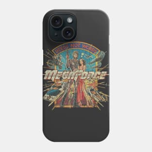 MegaForce Deeds Not Words 1982 Phone Case