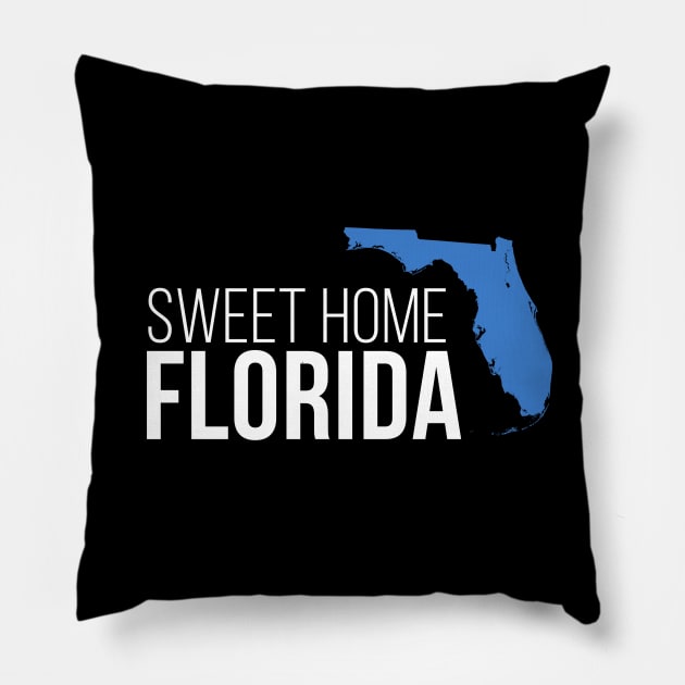 Florida Sweet Home Pillow by Novel_Designs