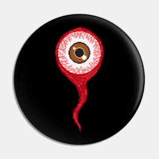 Eyeball Pixel Art Pin