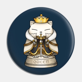 Chess Cat Queen Pin