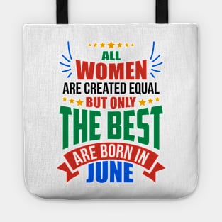 JUNE Birthday Special - WOMEN Tote