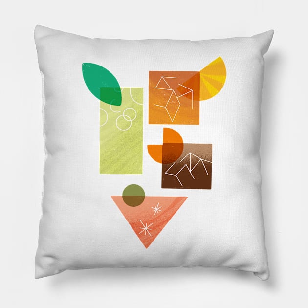 Cocktail Hour Pillow by Living in Patterns by Laura