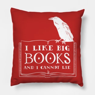 I like big books Pillow