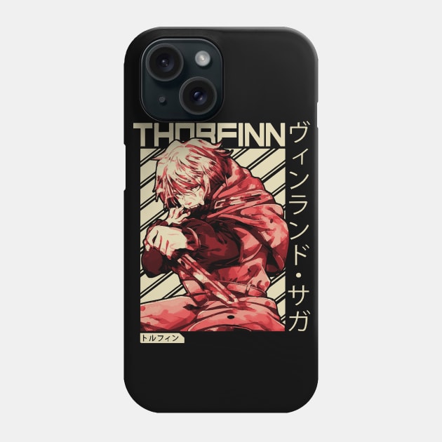 Vinland Saga Thorfinn Phone Case by hnmarart