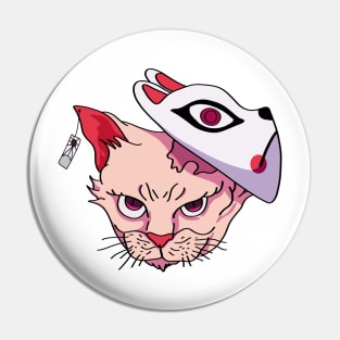 tanjiro cat Pin