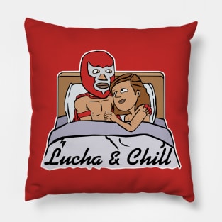 Lucha & Chill Pillow