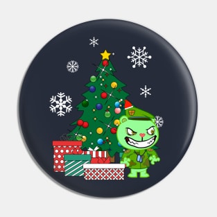 Flipqy Around The Christmas Tree Happy Tree Friends Pin