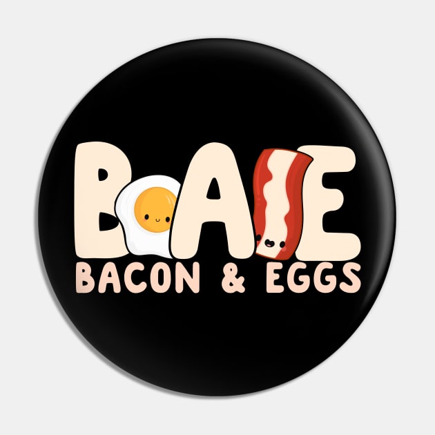BAE Bacon And Egg Pin by thingsandthings