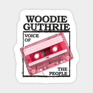 Woodie Guthrie Magnet