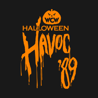 WCW Halloween Havoc 89 Orange T-Shirt