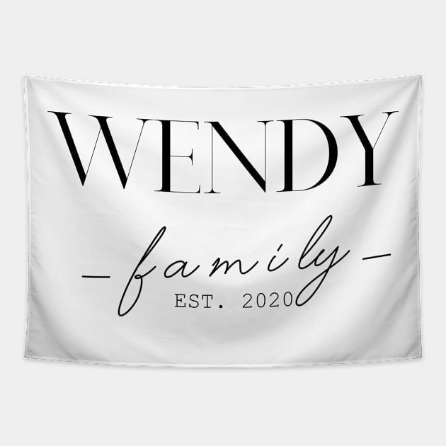 Wendy Family EST. 2020, Surname, Wendy Tapestry by ProvidenciaryArtist