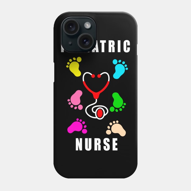 Pediatric Nurse Cute Gift Idea Phone Case by SpaceKiddo