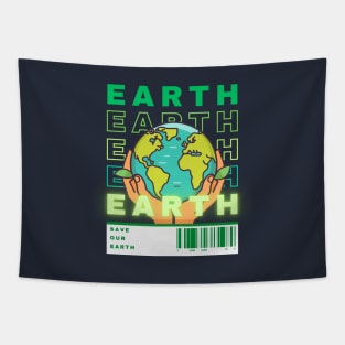 Save Our Earth Tapestry