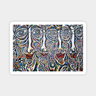 Berlin wall mural art Germany Magnet