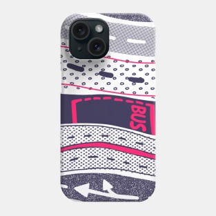 Doodle Streets Pattern Phone Case