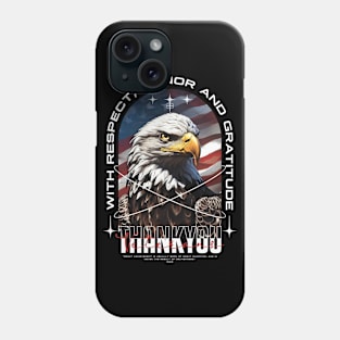 Eagle Memorial Day Phone Case