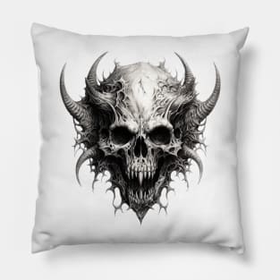 demogorgon skull Pillow