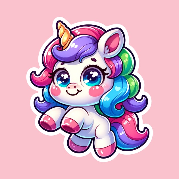 Kawaii Unicorn by TranquilAsana