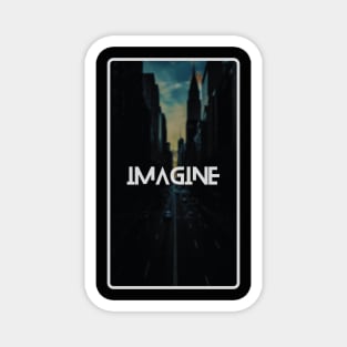 Funny imagine art, a gift for those with vast imagination Magnet