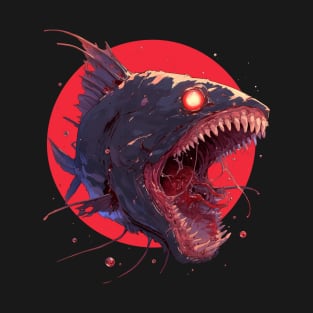 Piranha scary amazon fish T-Shirt