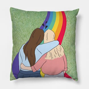 LGBTQ+ people are equal Pillow