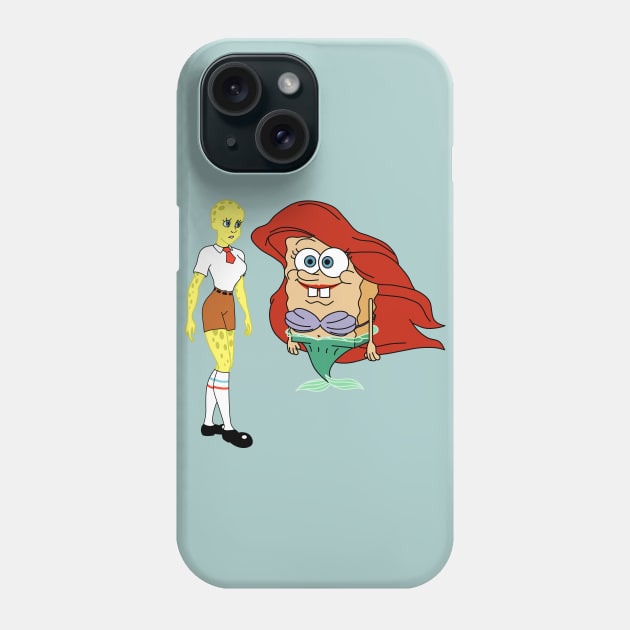 Little MerBob Maidpants Phone Case by cart00nlion