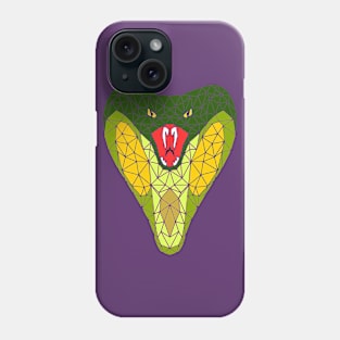 Geometric cobra Phone Case