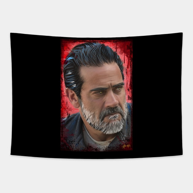 Negan Negan Tapestry TeePublic