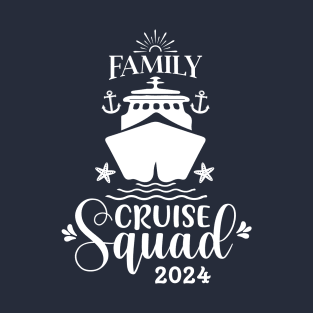 Cruise Squad 2024 Family T-Shirt