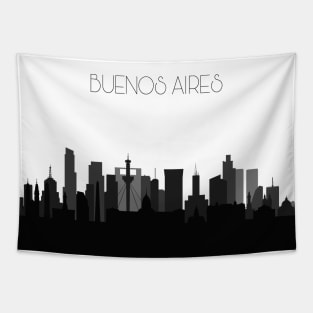 Buenos Aires Skyline Tapestry