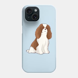 King charles spaniel illustration Phone Case