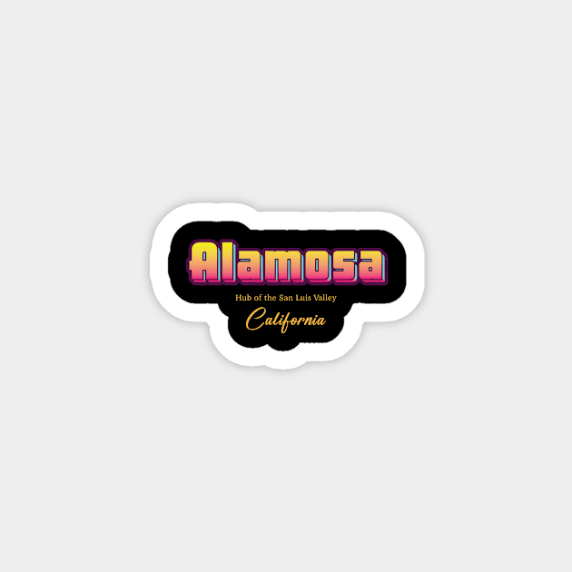 Alamosa Magnet by Delix_shop