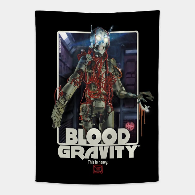 BLOOD GRAVITY Tapestry by RobSchrab