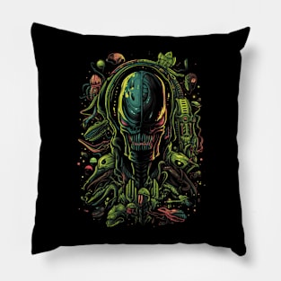 Alien Creep 3 Pillow