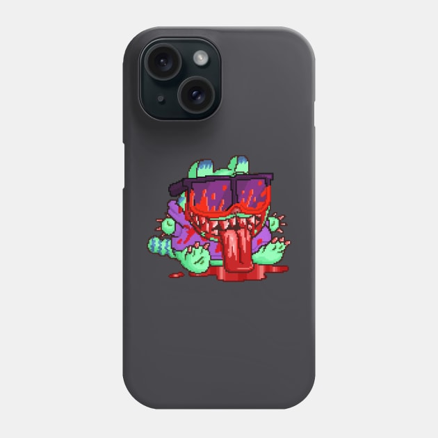 Bloodthirsty cat Phone Case by Gorecats