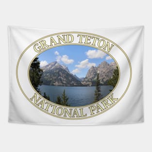 Jenny Lake at Grand Teton National Park in Wyoming Tapestry