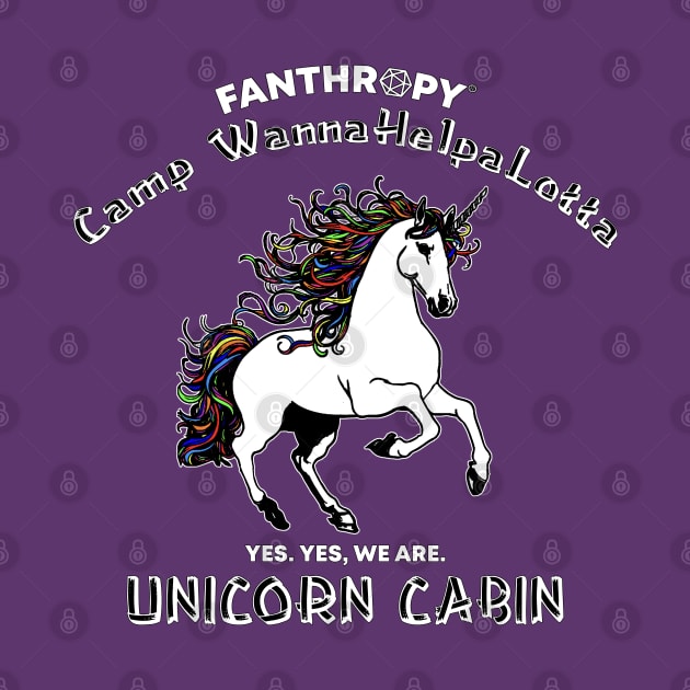 Unicorn Cabin (all products) by Fans of Fanthropy