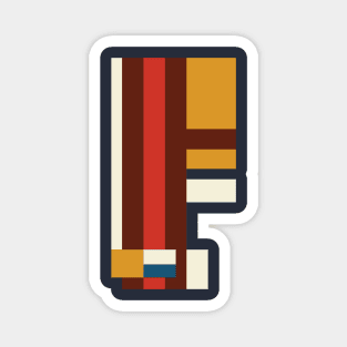 Modernist Stripes Magnet