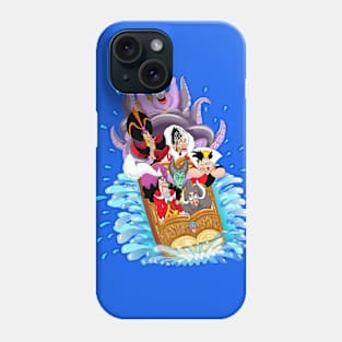 Villains Splash Mountain Phone Case